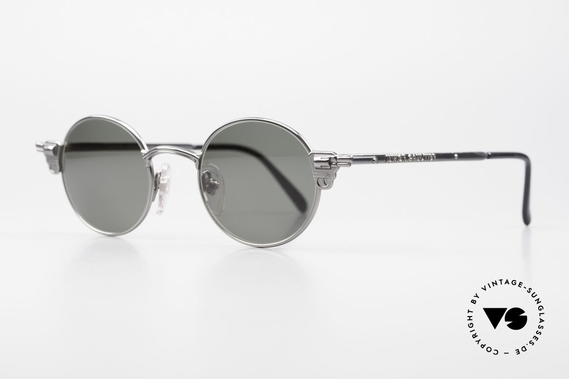 Jean Paul Gaultier 58-4174 Revolver Sonnenbrille 90er, verrückt, extrovertiert, interessant = typisch Gaultier!, Passend für Herren