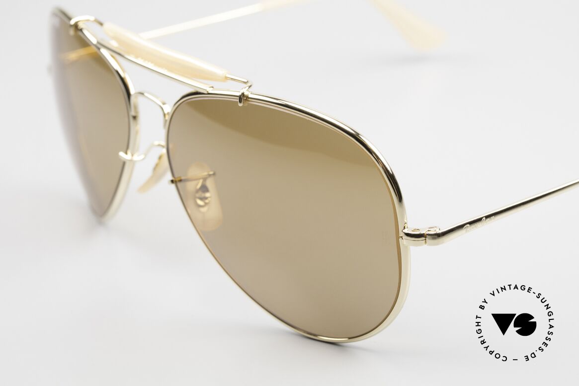 Ray Ban The General 62mm RB50 Mirrored B&L Lenses, Größe 62/14; unberührter Zustand, Sammlerstück, Passend für Herren