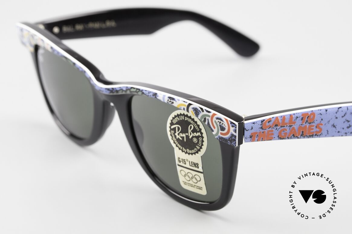 Ray Ban Wayfarer I Olympia Brille 1932 Los Angeles, KEINE retro Sonnenbrille, 100% vintage ORIGINAL, Passend für Herren und Damen