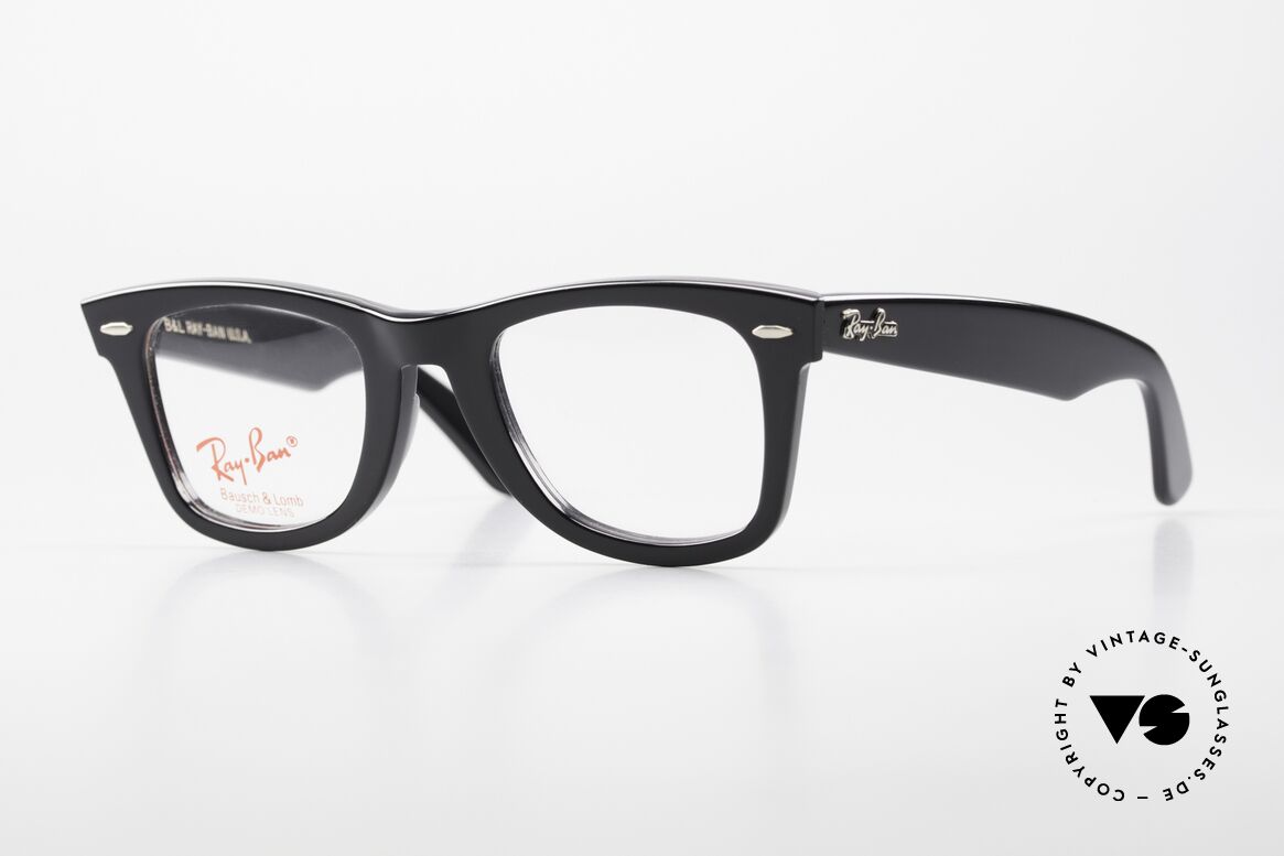 Ray Ban Wayfarer I Blues Brothers Brille USA, Wayfarer USA Brille - die Legende von RAY-BAN, Passend für Herren und Damen