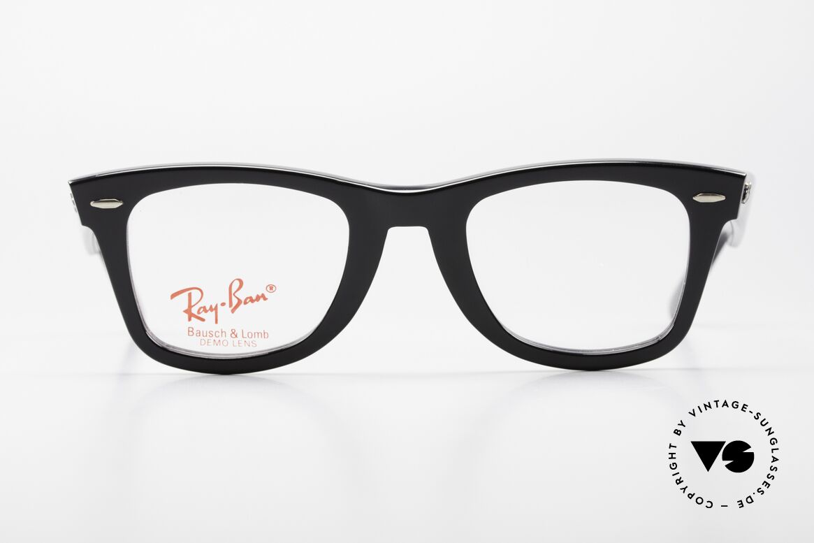 Ray Ban Wayfarer I Blues Brothers Brille USA, u.a. getragen von John Belushi und Dan Aykroyd, Passend für Herren und Damen