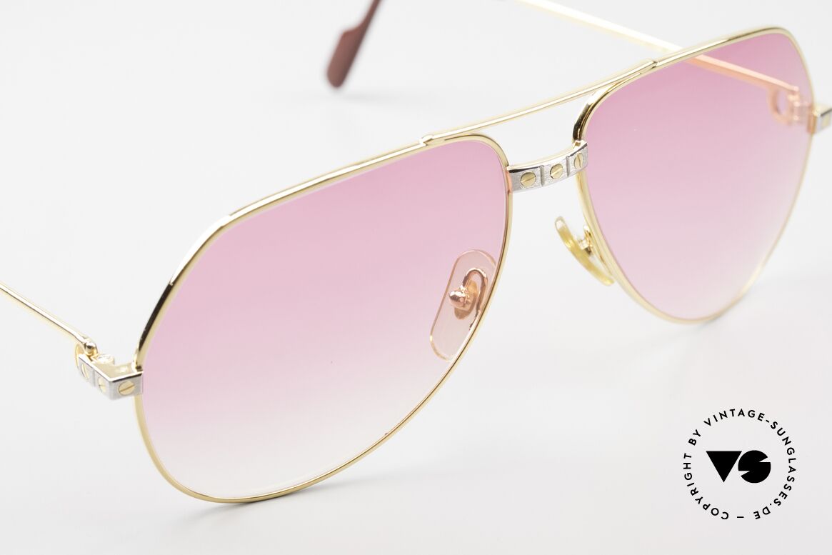Cartier Vendome Santos - L Pink Verlauf Für Bond Girls, neue Sonnengläser in pink-Verlauf (eher für Bond Girls ;), Passend für Herren und Damen