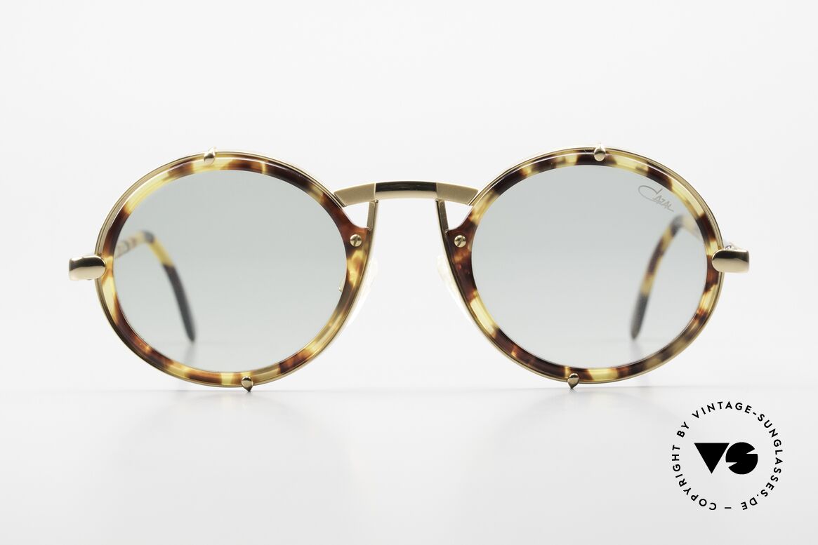 Cazal 644 90er Sonnenbrille Rund Unisex, runde vintage Designer-Sonnenbrille von Cazal, Passend für Herren und Damen