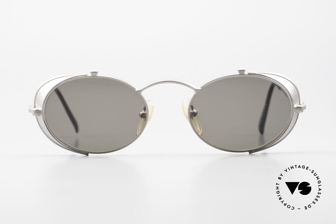 Jean Paul Gaultier 56-1175 Seitenblenden Sonnenbrille, vintage GAULTIER Sonnenbrille aus den frühen 1990ern, Passend für Herren und Damen