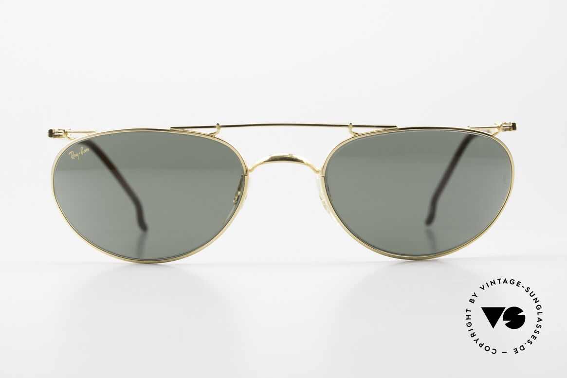 Ray Ban Deco Metals Wrap Alte Bausch Lomb Ray-Ban USA, Modell aus der RAY-BAN Deco Metals Collection, Passend für Herren und Damen