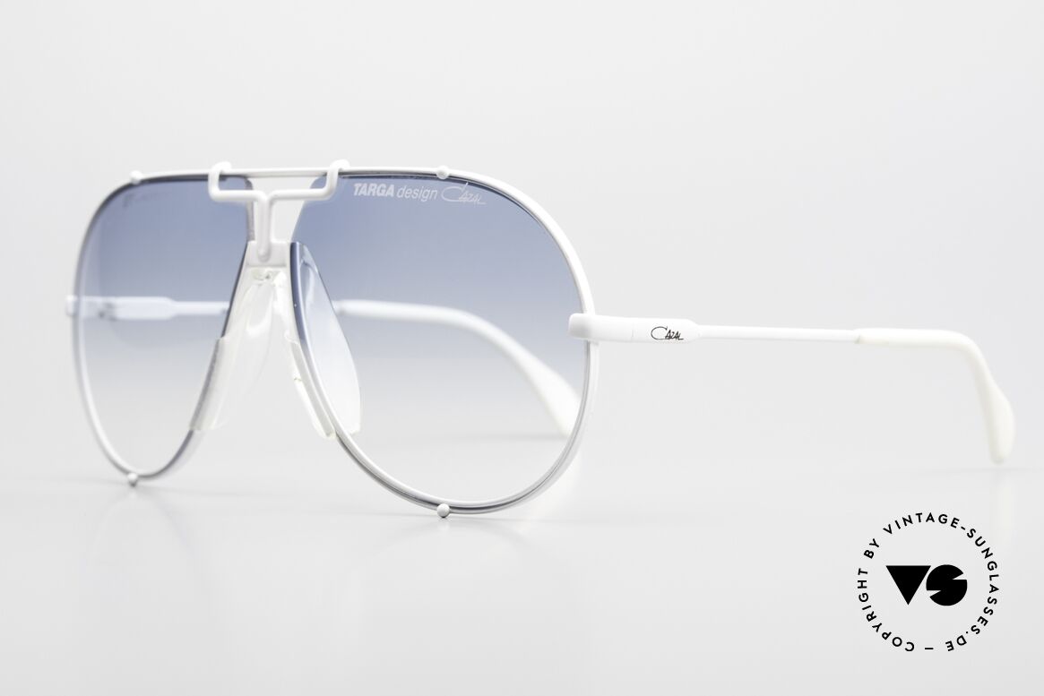Cazal 901 Targa Design West Germany Piloten Brille, mit original Cazal Etui und Wechselgläsern, Passend für Herren und Damen