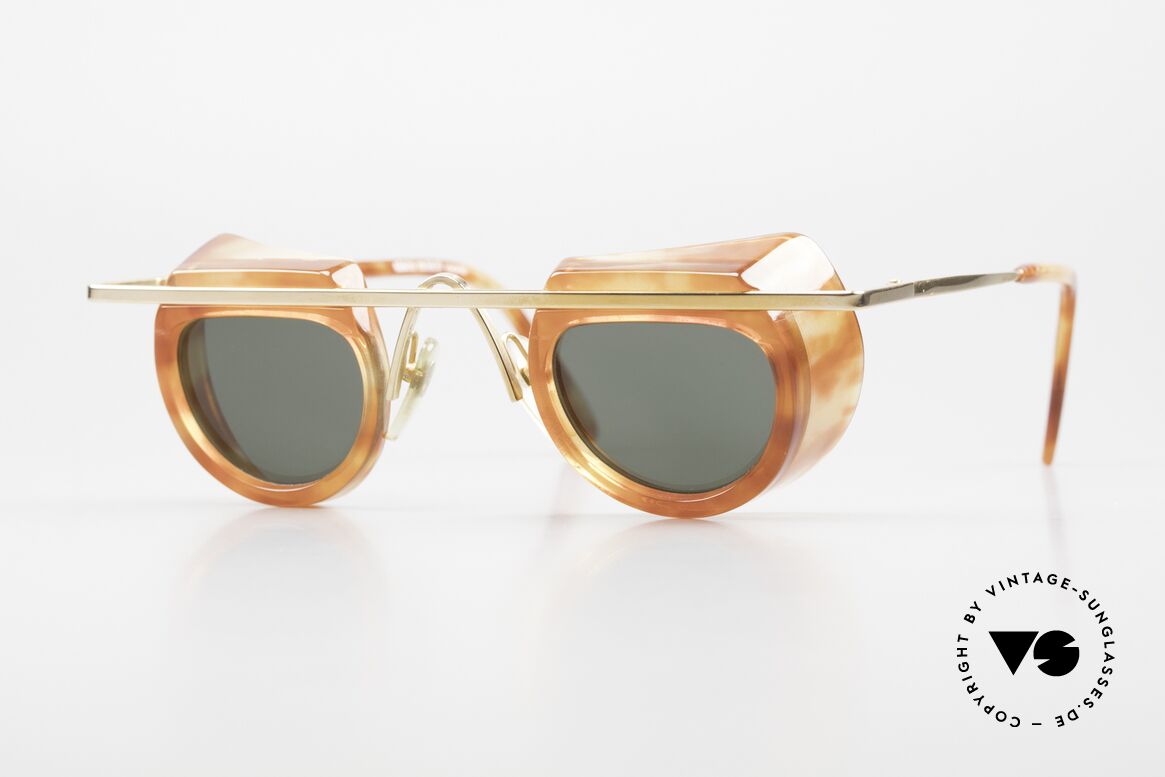 Alain Mikli 4102 / 033 Hingucker Sonnenbrille 90er, seltene vintage Designersonnenbrille von Alain Mikli, Passend für Herren und Damen