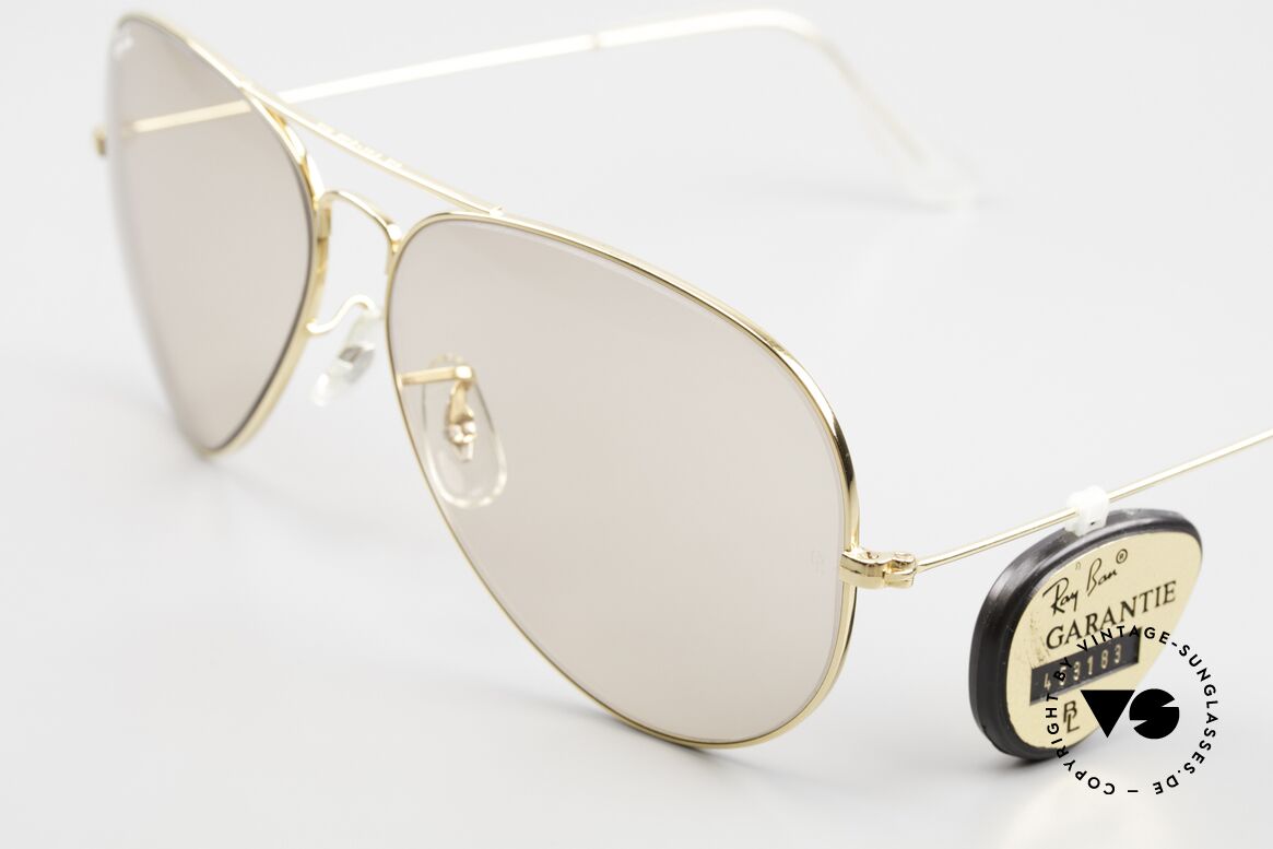 Ray Ban Large Metal II Changeable Linsen B&L USA, Changeable-Gläser: selbstverdunkelnd bei Sonne, Passend für Herren