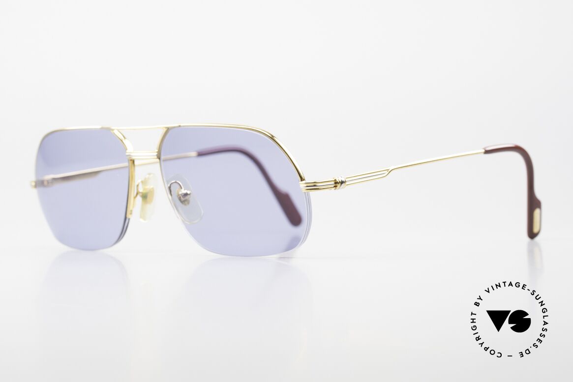 Cartier Orsay - M Herren Sonnenbrille Nylor, 22kt vergoldet (wie alle Cartier vintage Modelle), Passend für Herren Cartier Orsay - M Herren Sonnenbrille Nylor, 22kt vergoldet (wie alle Cartier vintage Modelle), Passend für Herren