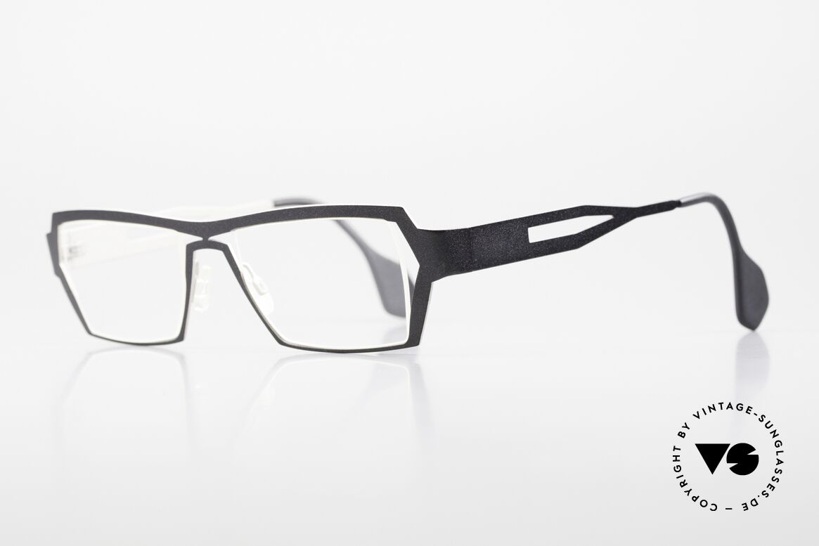 Theo Belgium Opulence Designerbrille Titaniumbrille, aufgrund Größe & Form eher eine Herrenbrille, Passend für Herren