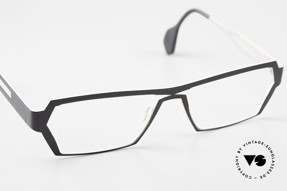 Theo Belgium Opulence Designerbrille Titaniumbrille, ungetragen; wie alle unsere vintage Theo Brillen, Passend für Herren