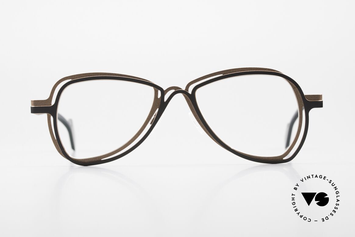 Theo Belgium Eye-Witness VB Damen Herren Designerbrille, THEO Brille aus der "EYE-WITNESS" Kollektion, Passend für Herren und Damen