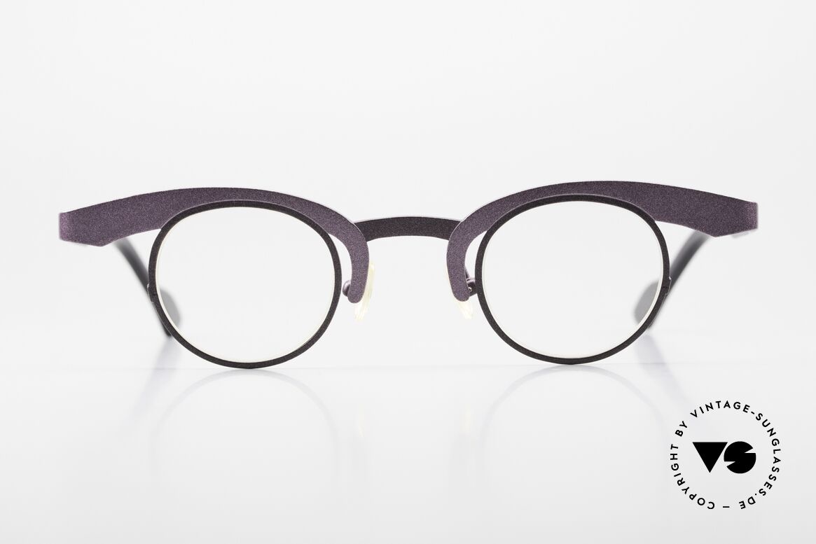 Theo Belgium O Designerbrille Für Frauen, interessante Damenbrille von Theo; true vintage, Passend für Damen