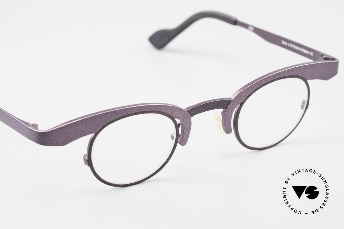 Theo Belgium O Designerbrille Für Frauen, ungetragene Kunstbrille für die, die sich trauen!, Passend für Damen