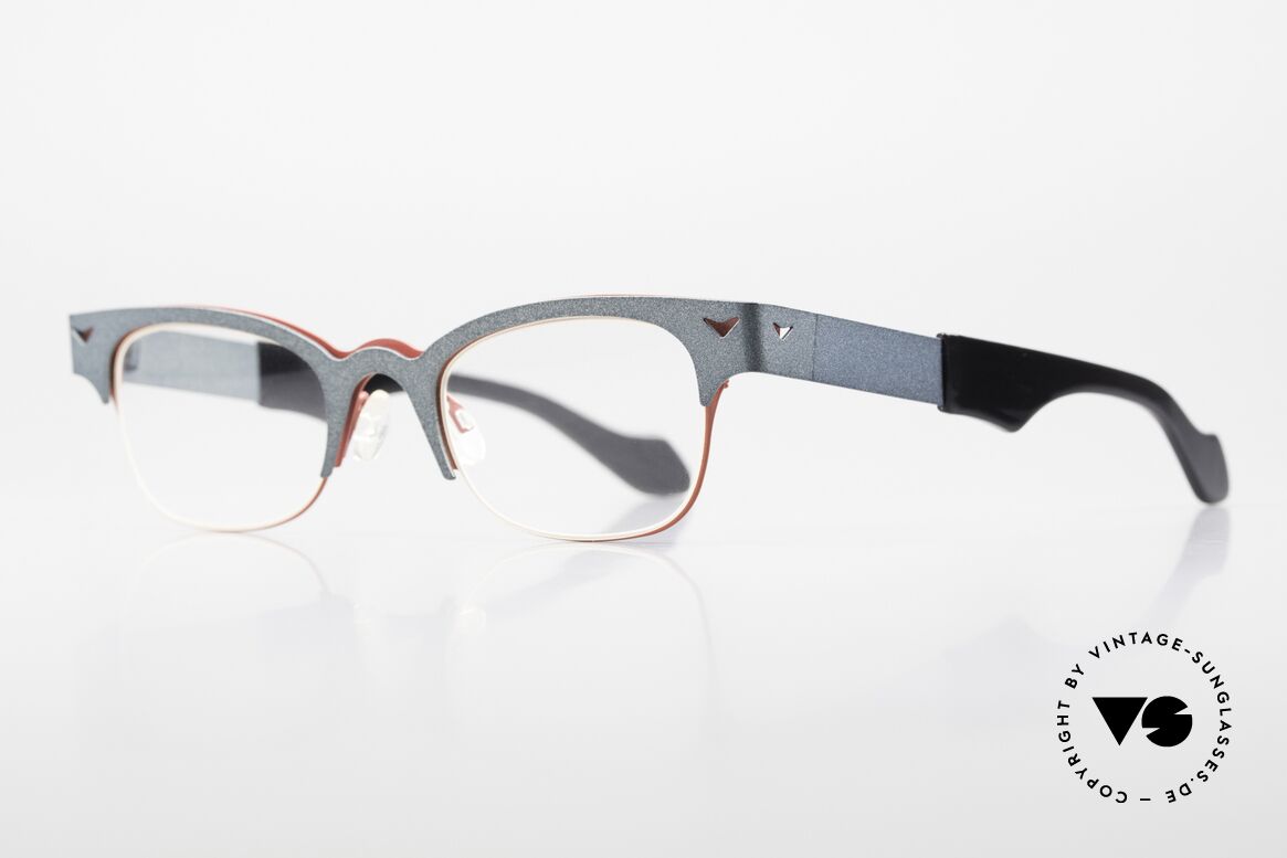 Theo Belgium Trente Unisex Designerbrille, Avantgarde-Brille für Damen & Herren zugleich, Passend für Herren und Damen