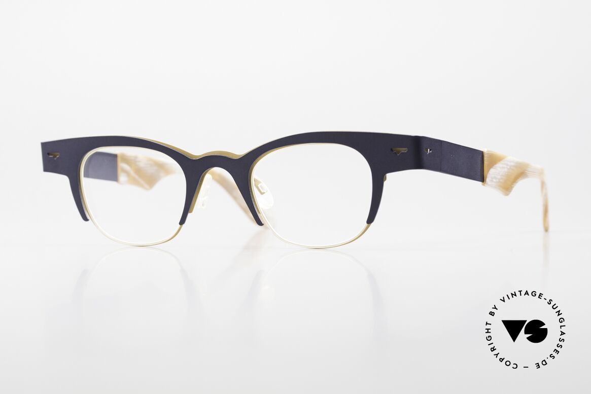Theo Belgium Trente Designerbrille Unisex, markante Unisex Designerbrille; THEO Belgium, Passend für Herren und Damen
