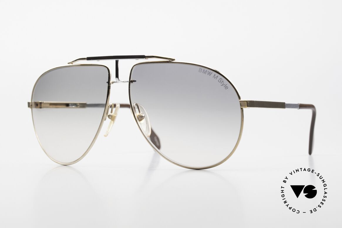 Alpina BMW M Style 80er Sammlerbrille Limited, Alpina BMW M Sonnenbrille, Limited Edition 1984, Passend für Herren