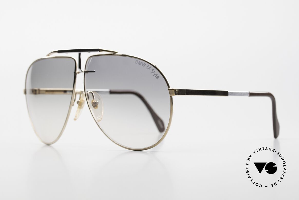 Alpina BMW M Style 80er Sammlerbrille Limited, Rahmen ist mit kleinem Schraubenzieher verstellbar, Passend für Herren