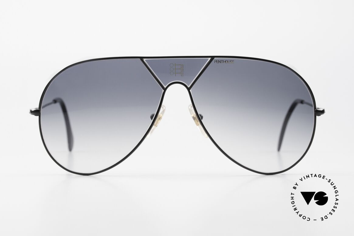 Alpina Penthouse Handmuster Sammlerbrille, Alpina Prototyp Sonnenbrille aus dem Jahre 1984, Passend für Herren