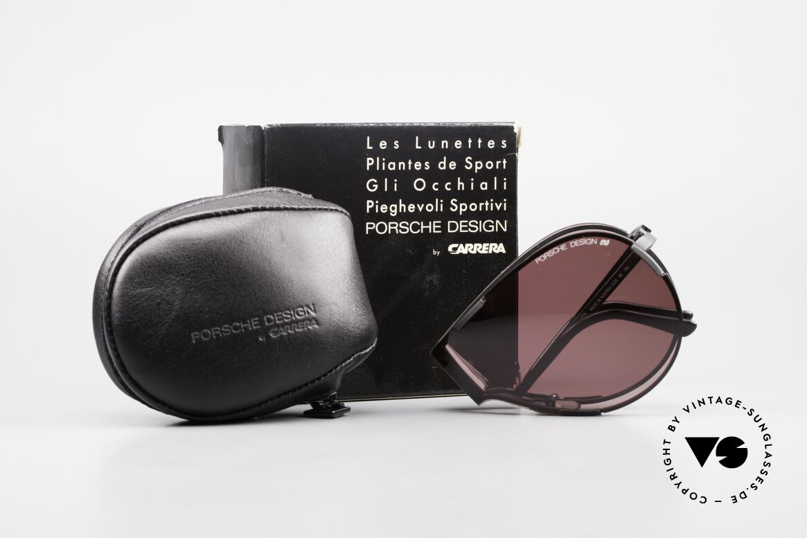 Porsche 5629 Faltbare Herren Sonnenbrille, Größe: medium, Passend für Herren
