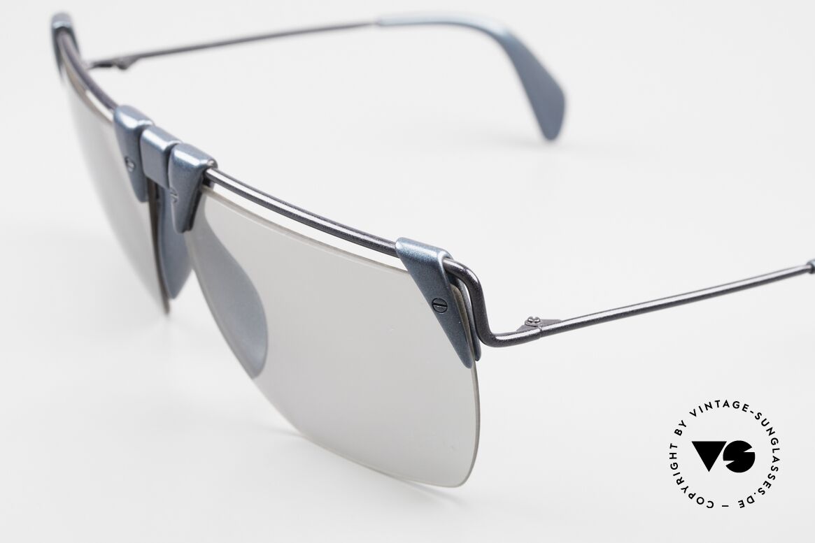 Rodenstock 1758 SuperSonic XL Herren Sonnenbrille 80er, XL-Sonnenbrille mit leicht verspiegelten Gläsern, Passend für Herren
