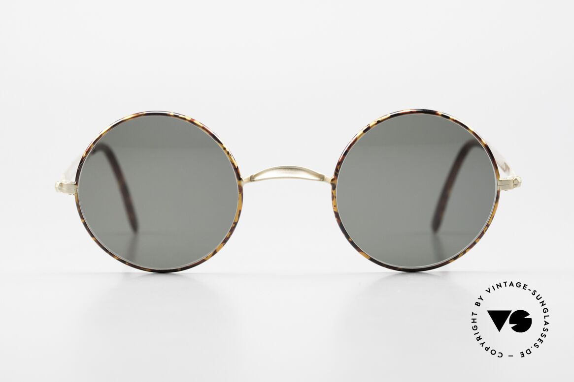 John Lennon - The Walrus Kleine Runde Vintage Brille, original 'JOHN LENNON COLLECTION' Sonnenbrille, Passend für Herren und Damen