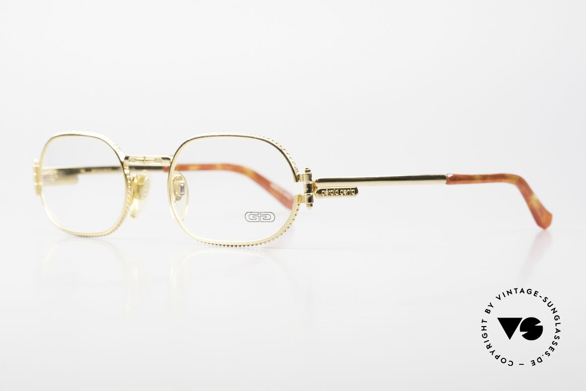 Gerald Genta Gefica 01 Damenbrille Herrenbrille 24kt, LUXUS-Accessoires (wie z.B. Brillen) kamen später dazu, Passend für Herren und Damen