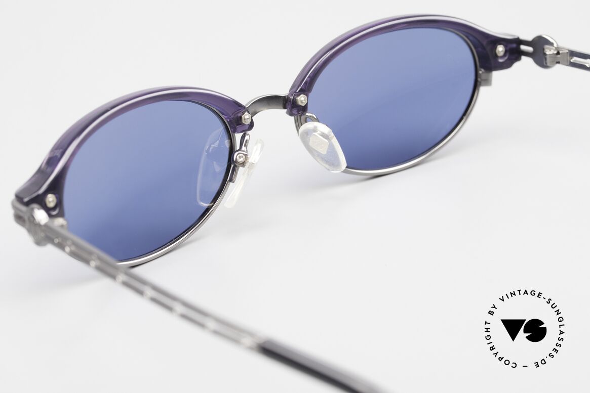 Jean Paul Gaultier 58-0004 Ovale Designer Sonnenbrille, Größe: medium, Passend für Herren und Damen