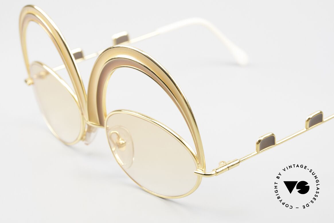 Casanova Arché 6 Museumsbrille 24kt Limited, Arché-Serie war die kostbarste Kreation von Casanova, Passend für Damen