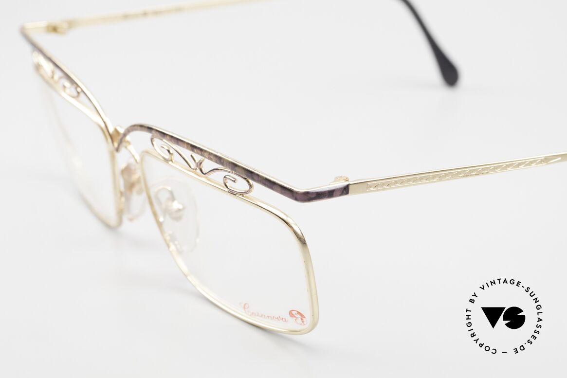 Casanova RC3 Besondere Brille Für Damen, ungetragen; wie alle unsere kunstvollen 80er Modelle, Passend für Damen