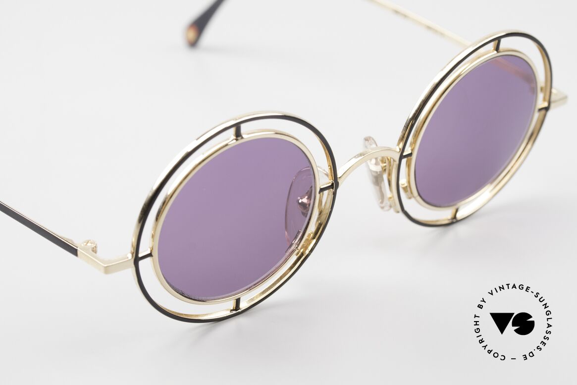 Casanova MTC 2 Runde Brille 24kt Vergoldet, eine ca. 30 Jahre alte, ungetragene vintage Rarität, Passend für Herren und Damen
