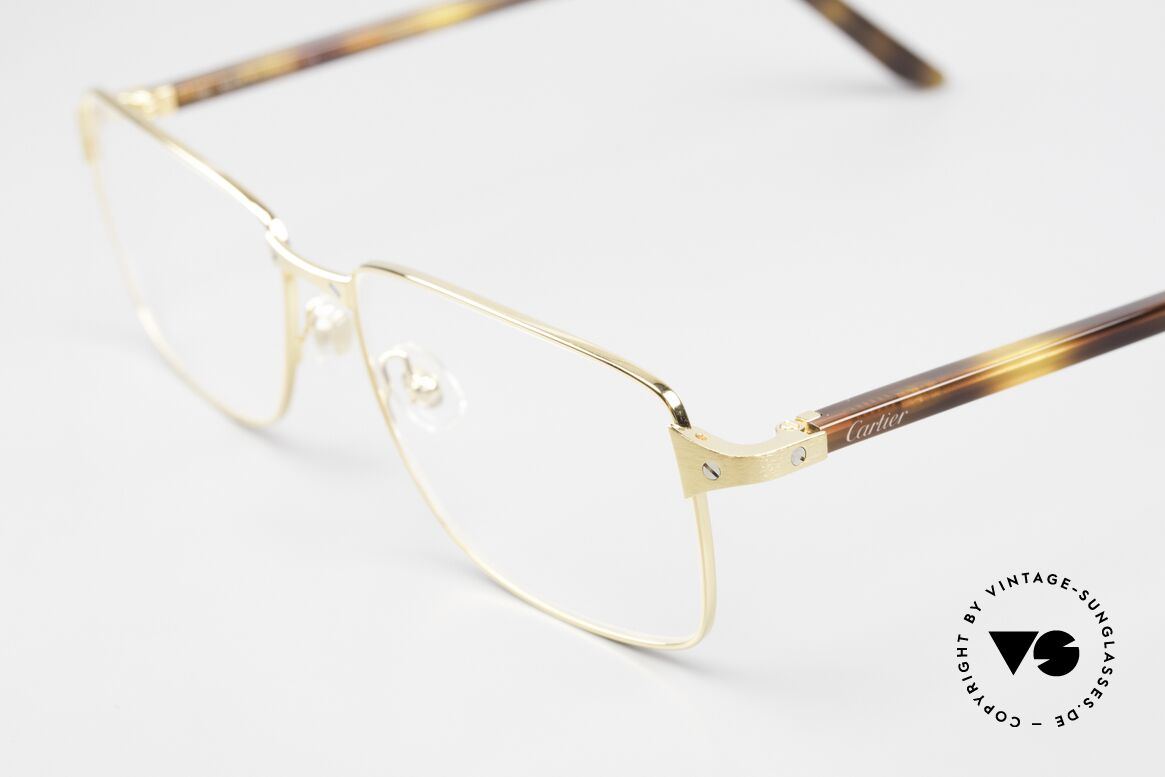 Cartier Core Range CT0040O Herren Luxusbrille Klassisch, TOP-Qualität; Größe 57/16 140, made in France, Passend für Herren
