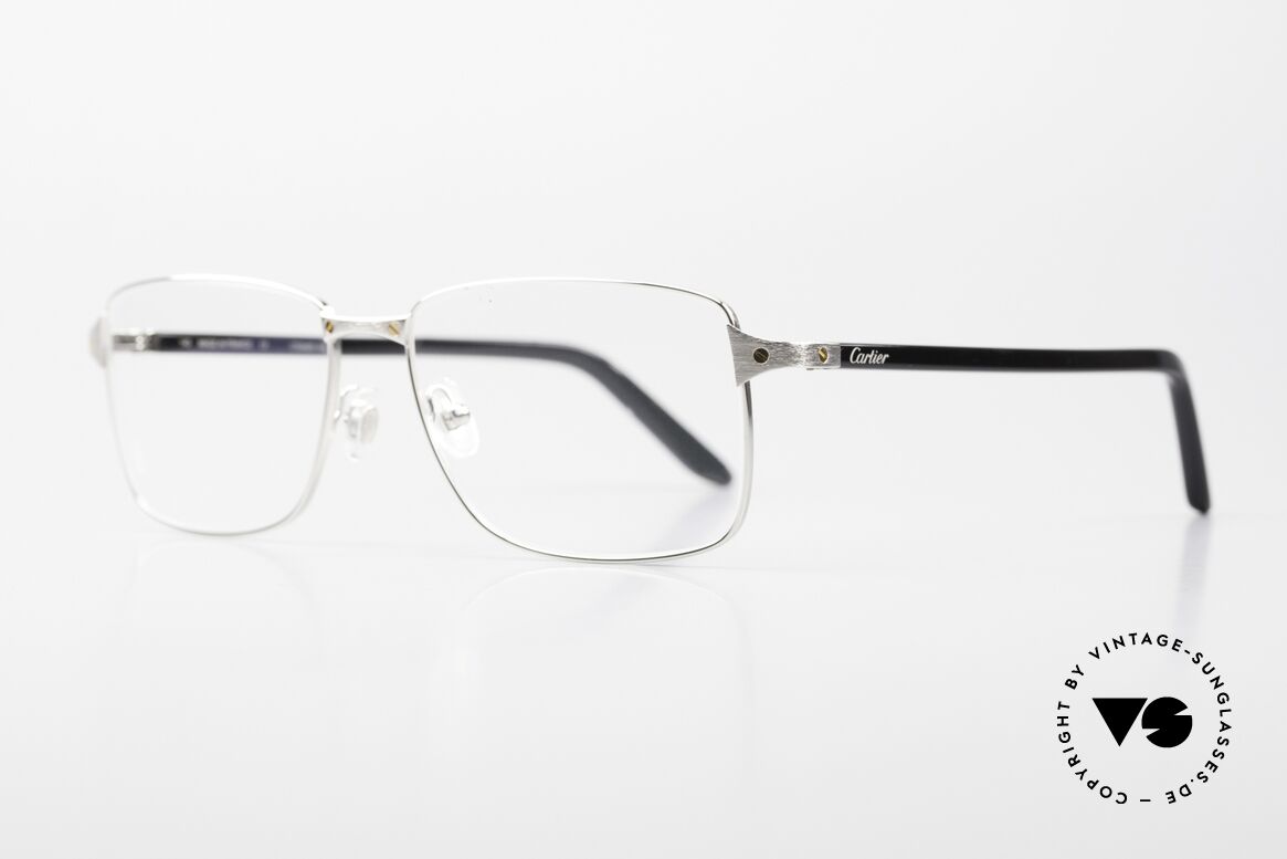 Cartier Core Range CT0040O Luxusbrille Klassisch Herren, teures ORIGINAL in scheinbar zeitlosem Design, Passend für Herren