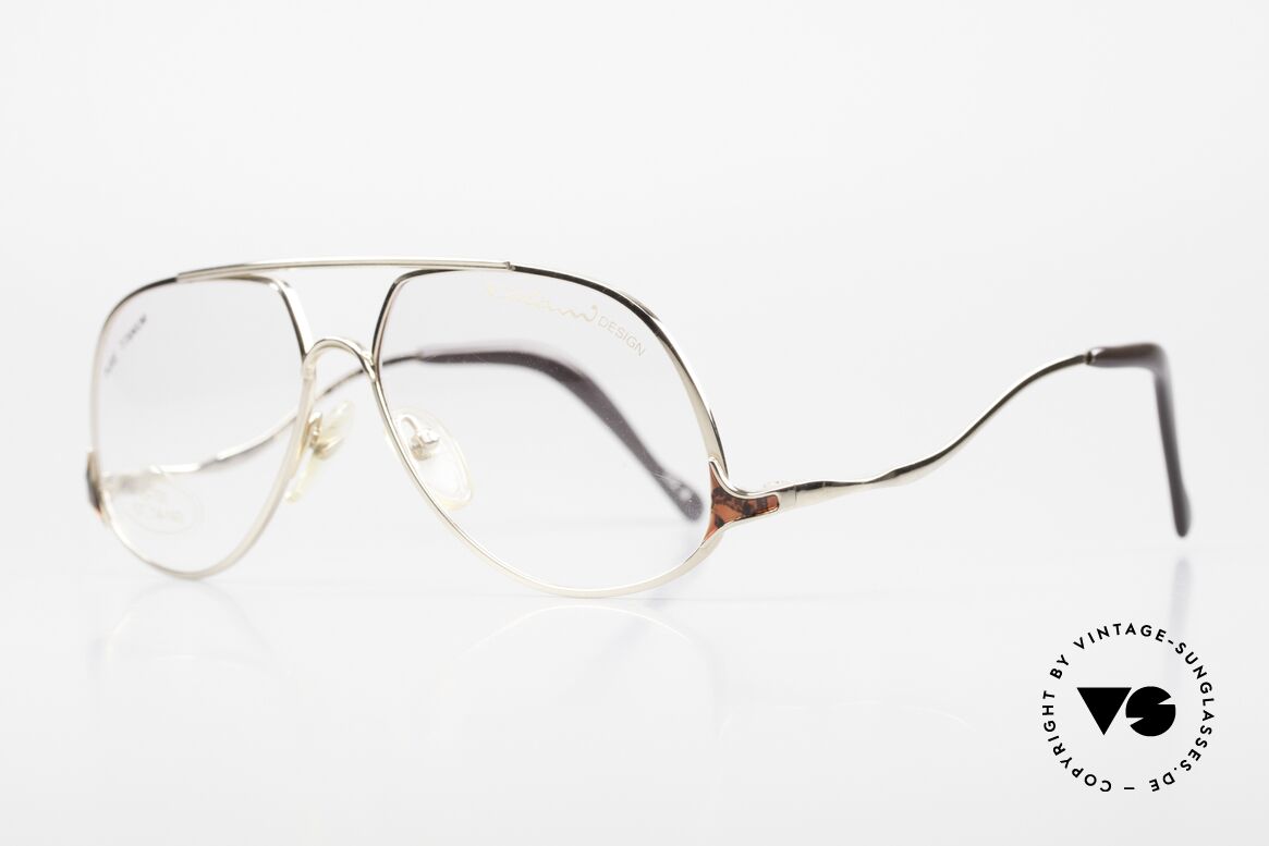 Colani 15-701 Kultige Titanbrille Unisex, geschwungen und extravagant = typisch COLANI!, Passend für Herren und Damen