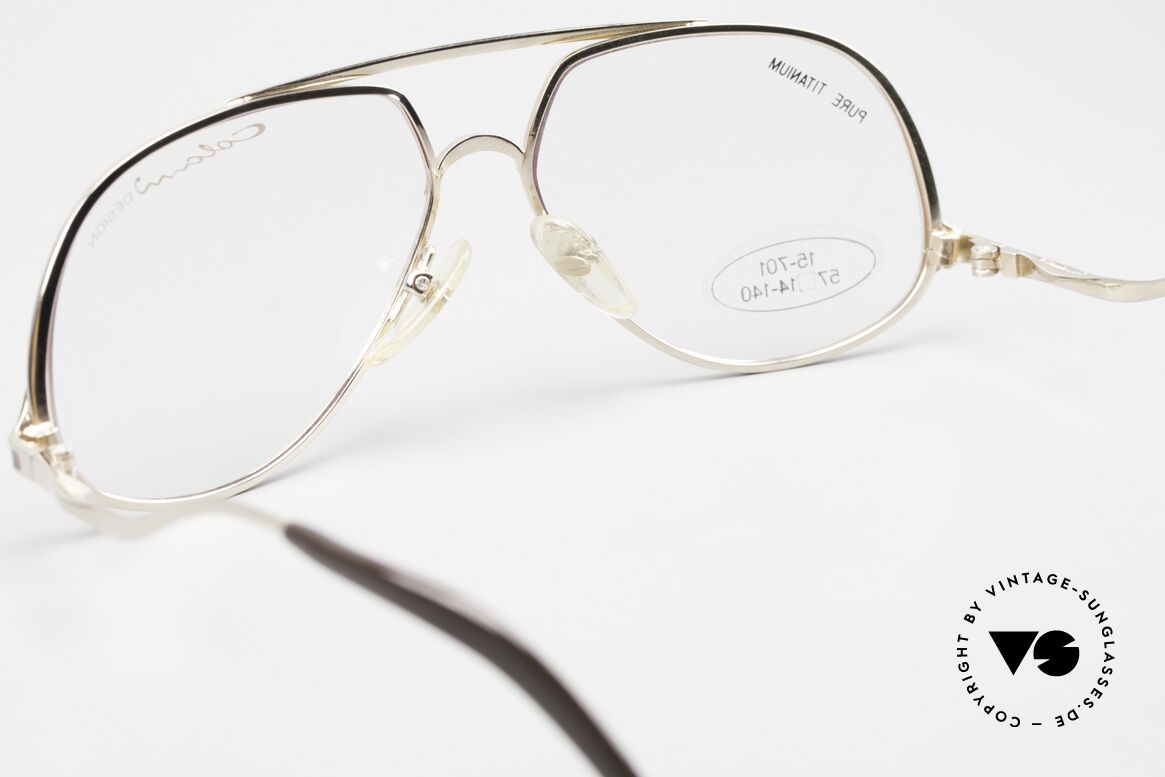 Colani 15-701 Kultige Titanbrille Unisex, KEINE RETROBRILLE, 100% vintage 80er Original, Passend für Herren und Damen