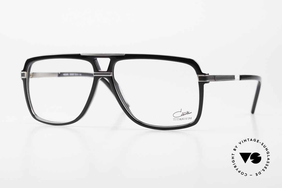 Cazal 6018 Aviator Titanium Brille Men, Cazal Brillenfassung, Modell 6018, Color 002, Gr. 58/12, Passend für Herren