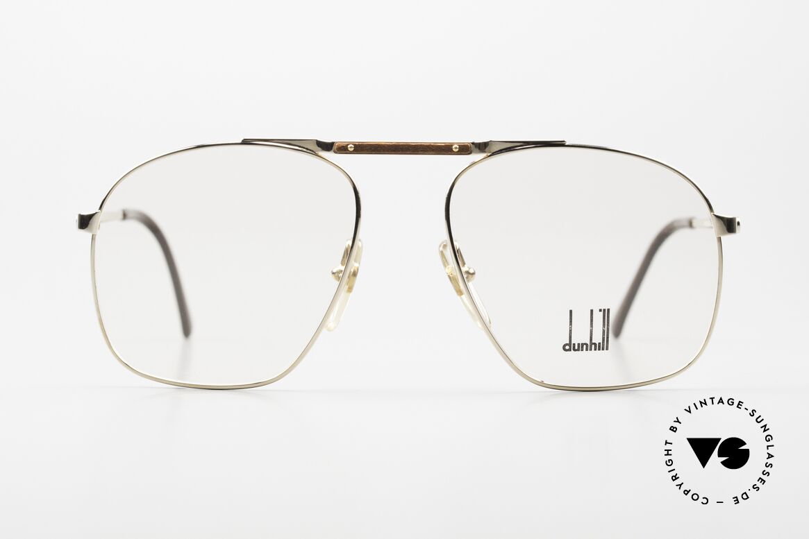 Dunhill 6046 80er Brille Leder-Applikationen, elegante A. DUNHILL Herren-Brillenfassung von 1987, Passend für Herren Dunhill 6046 80er Brille Leder-Applikationen, elegante A. DUNHILL Herren-Brillenfassung von 1987, Passend für Herren