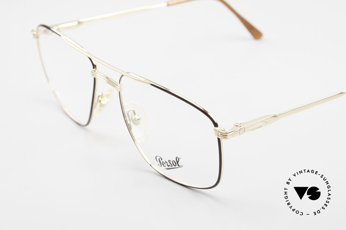 Persol Agar 90er Vintage Brillengestell, ungetragen (wie alle unsere Persol Brillen), Passend für Herren