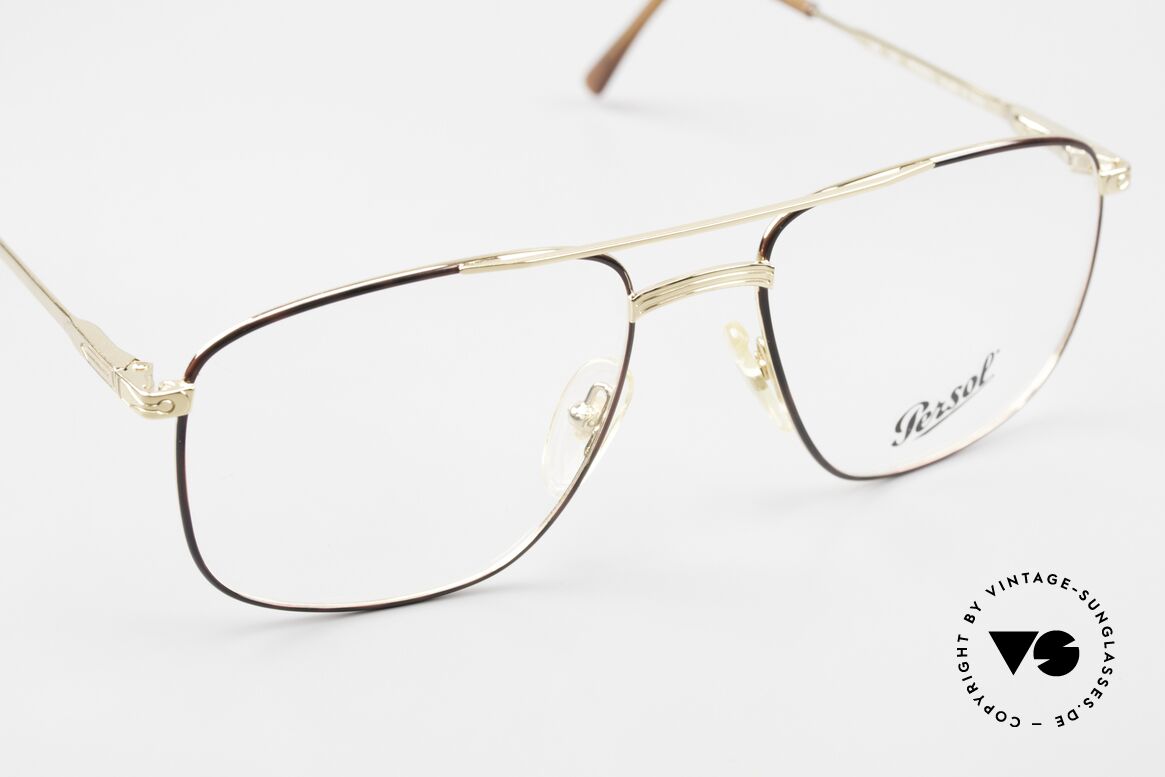 Persol Agar 90er Vintage Brillengestell, KEIN RETRO, ein 30 Jahre altes ORIGINAL!, Passend für Herren