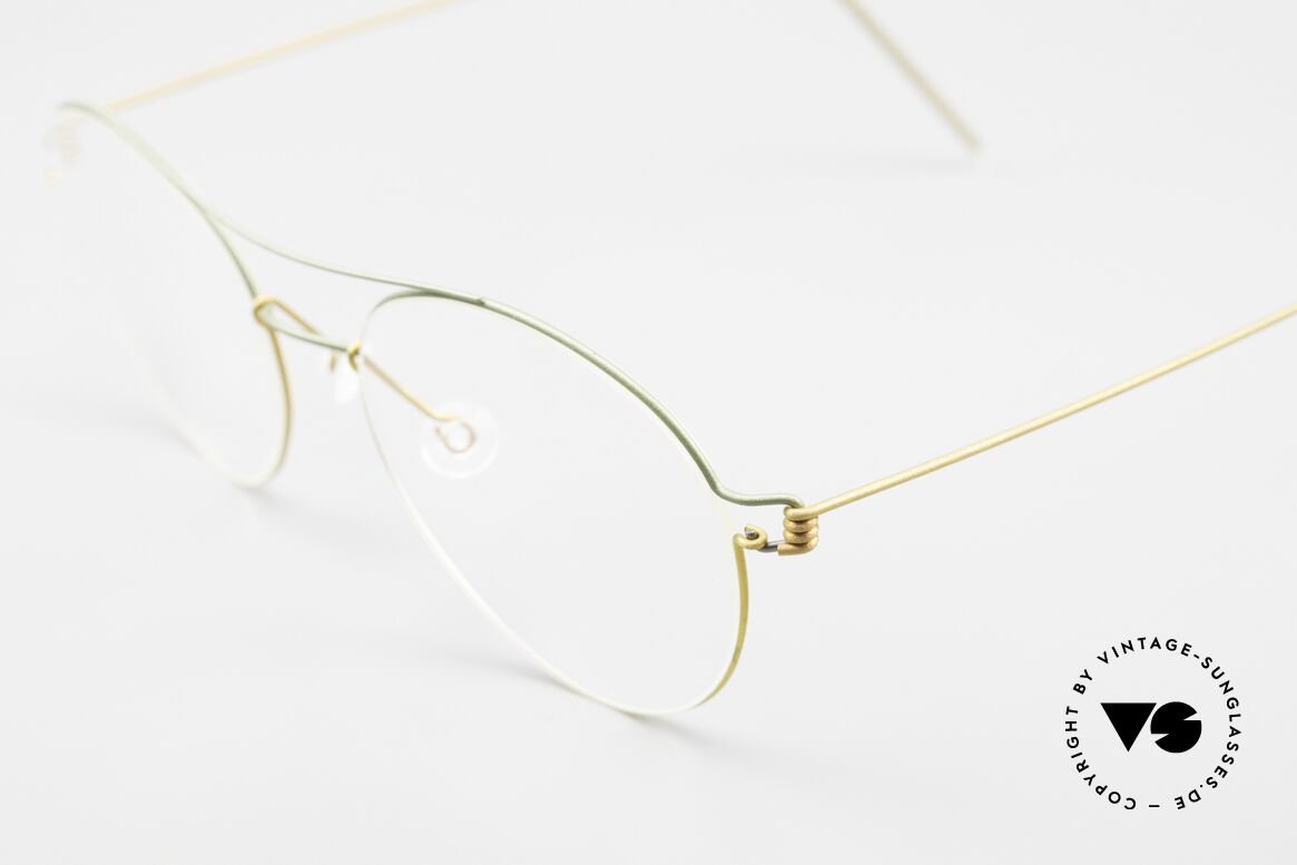 Lindberg Nomi 49 Air Titan Rim Fancy Damenbrille Titanium, extrem stabile Fassung, flexibel & elastisch, und nur 3g, Passend für Damen