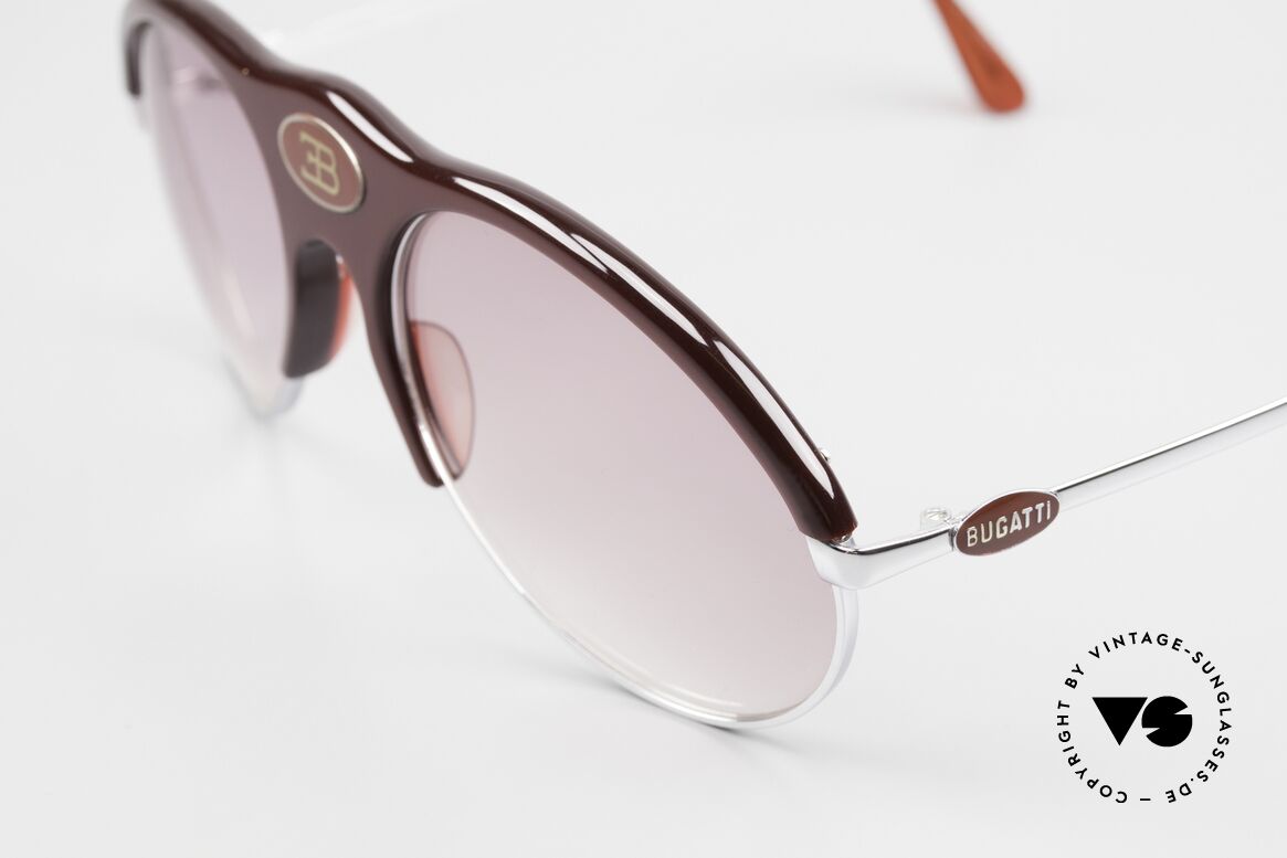 Bugatti 64902 Rare 70er Sonnenbrille Luxus, kostbare RARITÄT und ein absolutes Sammlerstück!, Passend für Herren