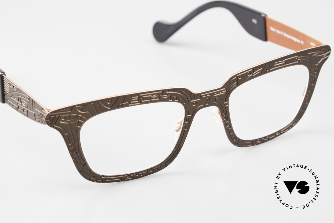 Theo Belgium Zoo Unisexbrille Von Strook, ungetragen; wie alle unsere vintage Theo Brillen, Passend für Herren und Damen