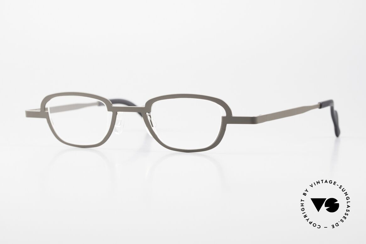Theo Belgium Switch Rare Designerbrille Unisex, THEO Damen & Herrenbrille; "Shuffle" Serie, Passend für Herren und Damen