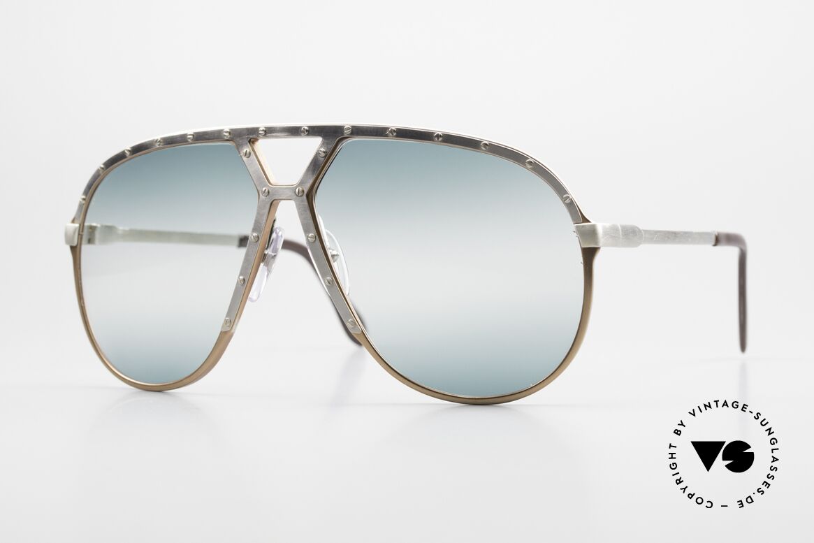 Alpina M1 Antik Double Gradient Lens, kultige West Germany ALPINA M1 Sonnenbrille, Passend für Herren