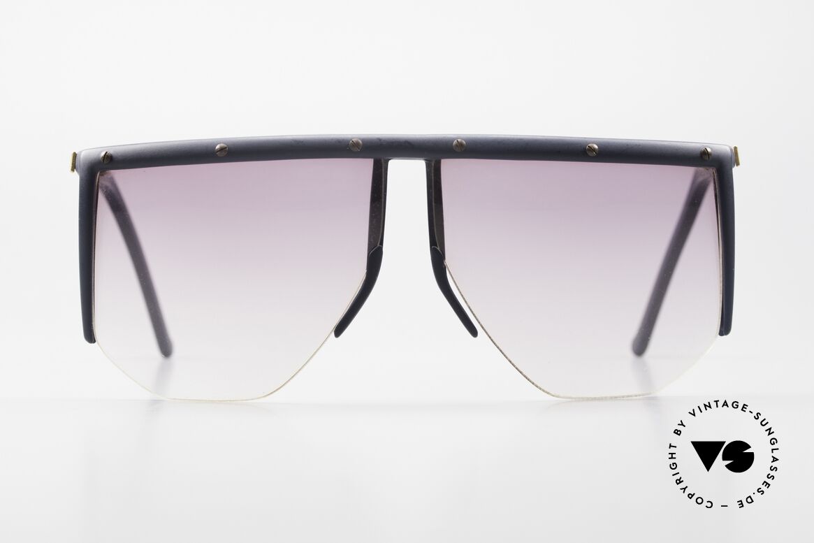 Claudio La Viola Trend 32 Vintage Sonnenbrille Herren, 1980er vintage Brille vom Architekten Claudio La Viola, Passend für Herren und Damen