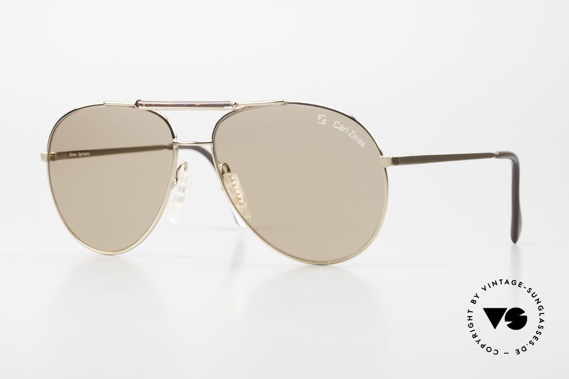 Zeiss 9222 Entspiegelte Mineralgläser, 1980er Jahre Zeiss Qualitäts-Sonnenbrille; Germany, Passend für Herren