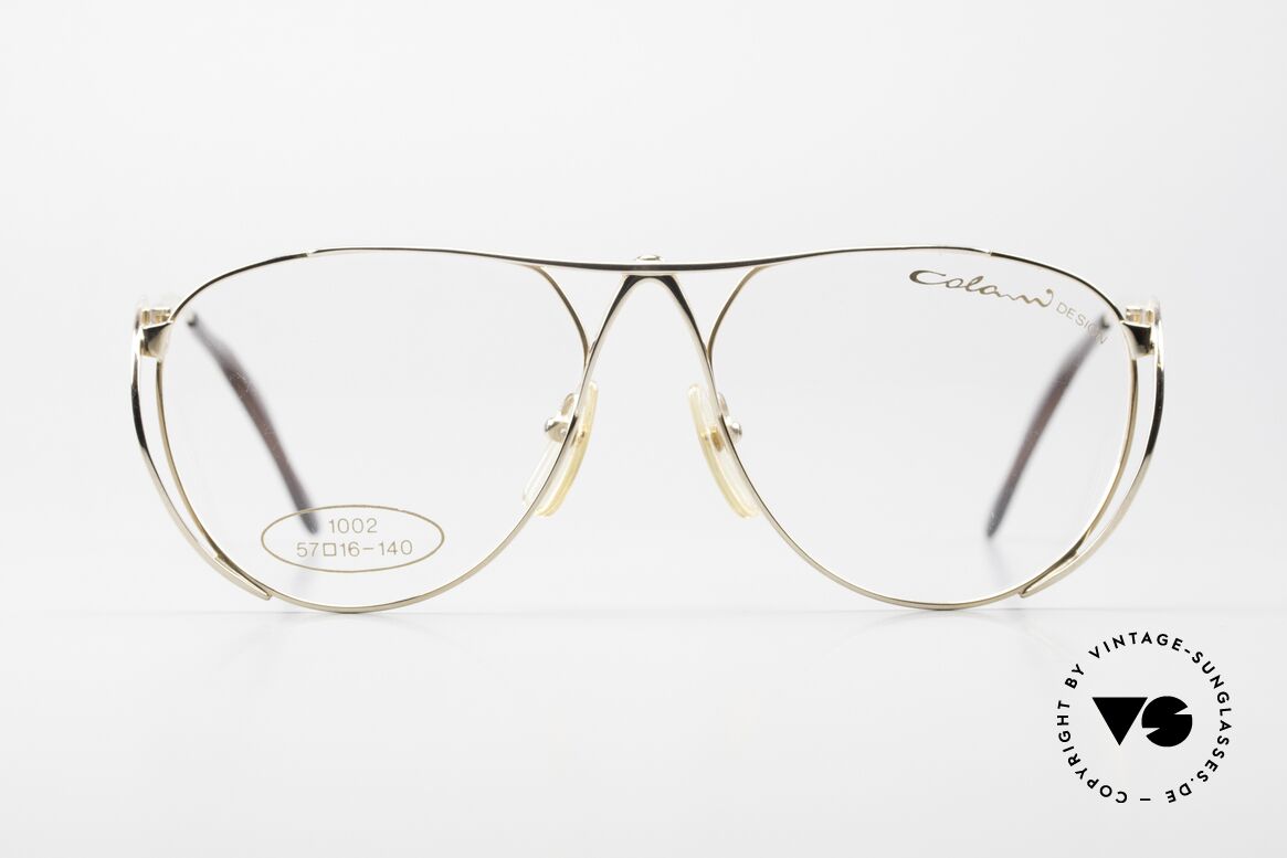 Colani 1002 Rare Designer Brille 80er, stabiler Metall-Rahmen in absoluter Spitzen-Qualität, Passend für Damen