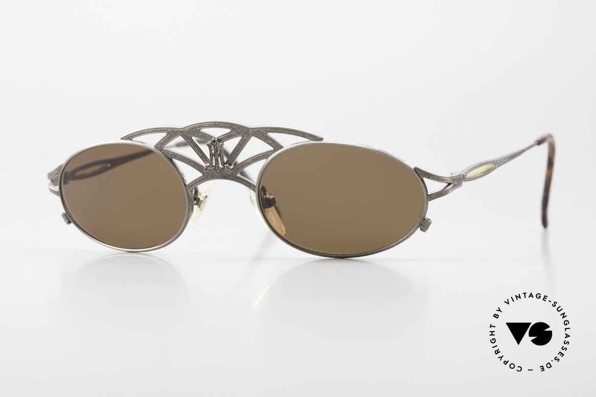 Matsuda 2844 Kleine 90er Designerbrille, 90er Jahre vintage Brille: Matsuda Modell 2844 Unisex, Passend für Herren und Damen