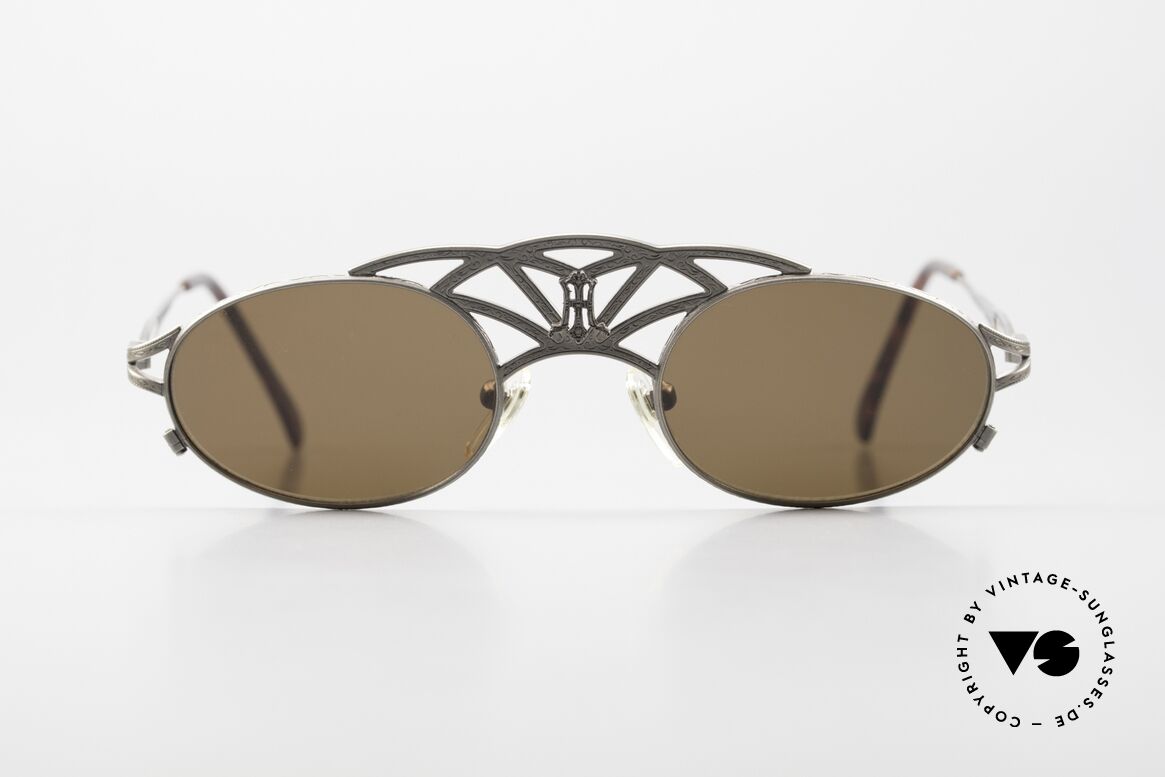 Matsuda 2844 Kleine 90er Designerbrille, eines des spektakulärsten Designs in SMALL Gr. 46-21, Passend für Herren und Damen
