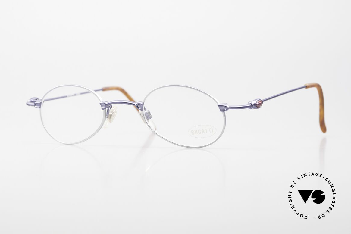 Bugatti 10764 Vintage 90er Brille Herren, sehr leichte 90er Herren Designerbrille von BUGATTI, Passend für Herren